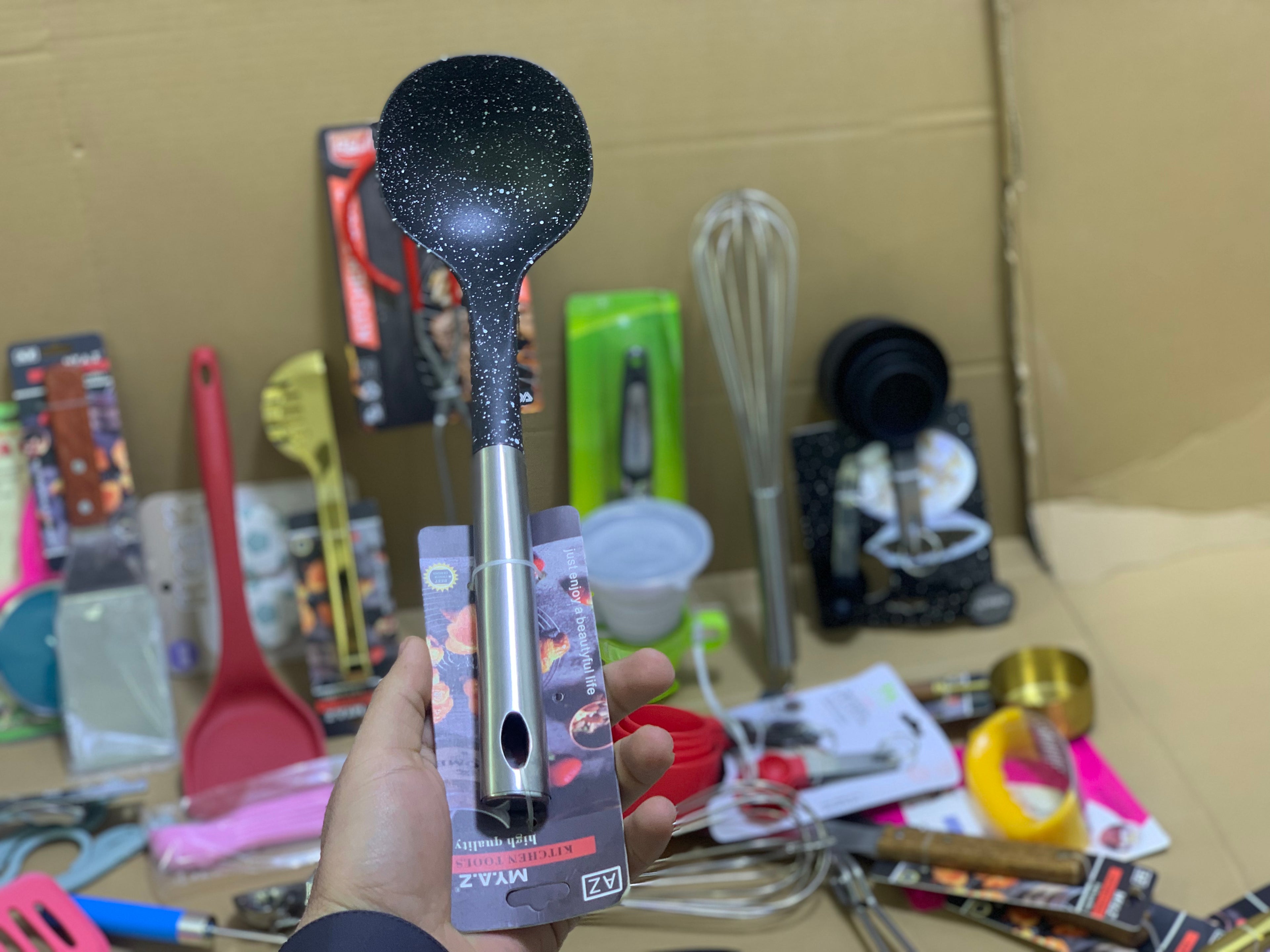 Round Silicon Spatula