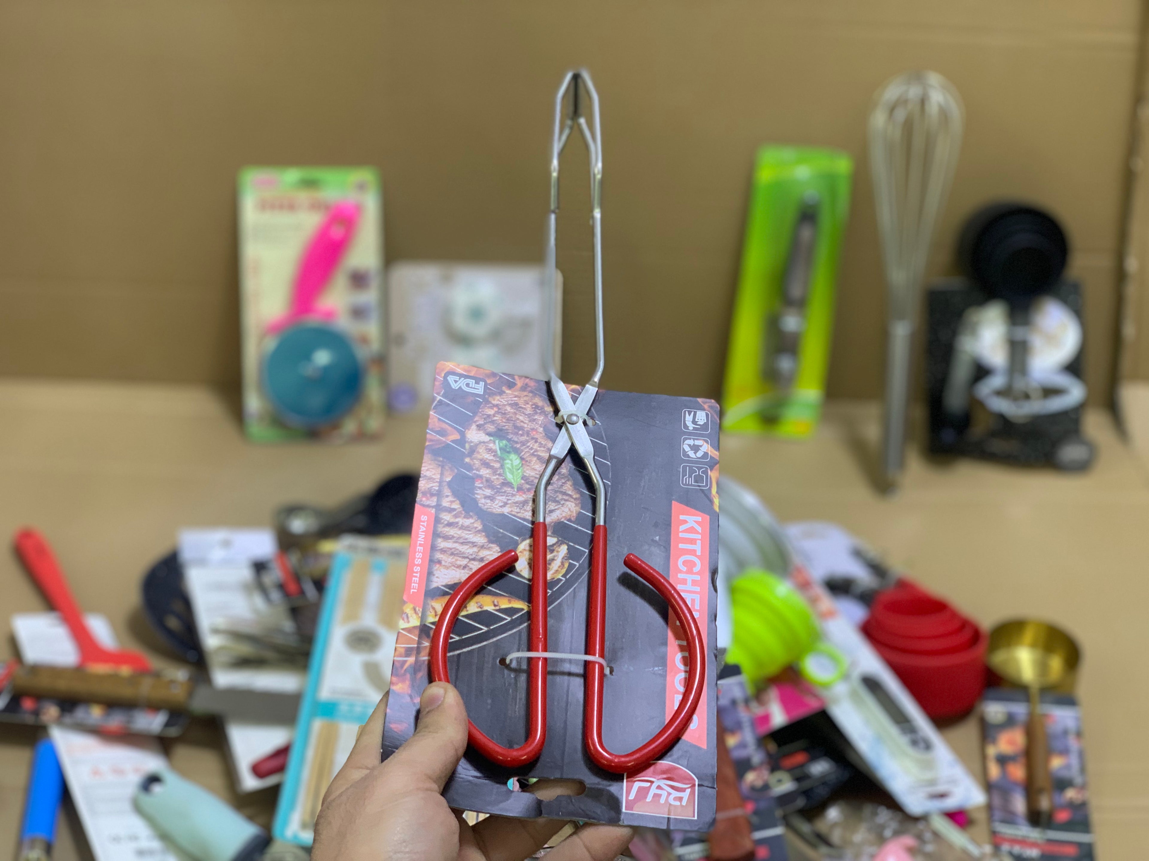 Grill Tong Stainless Steel