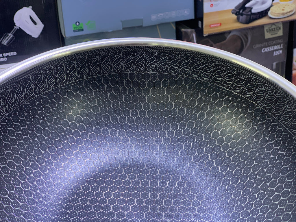 Laser Coating Deep Frying Handi and Frying pan