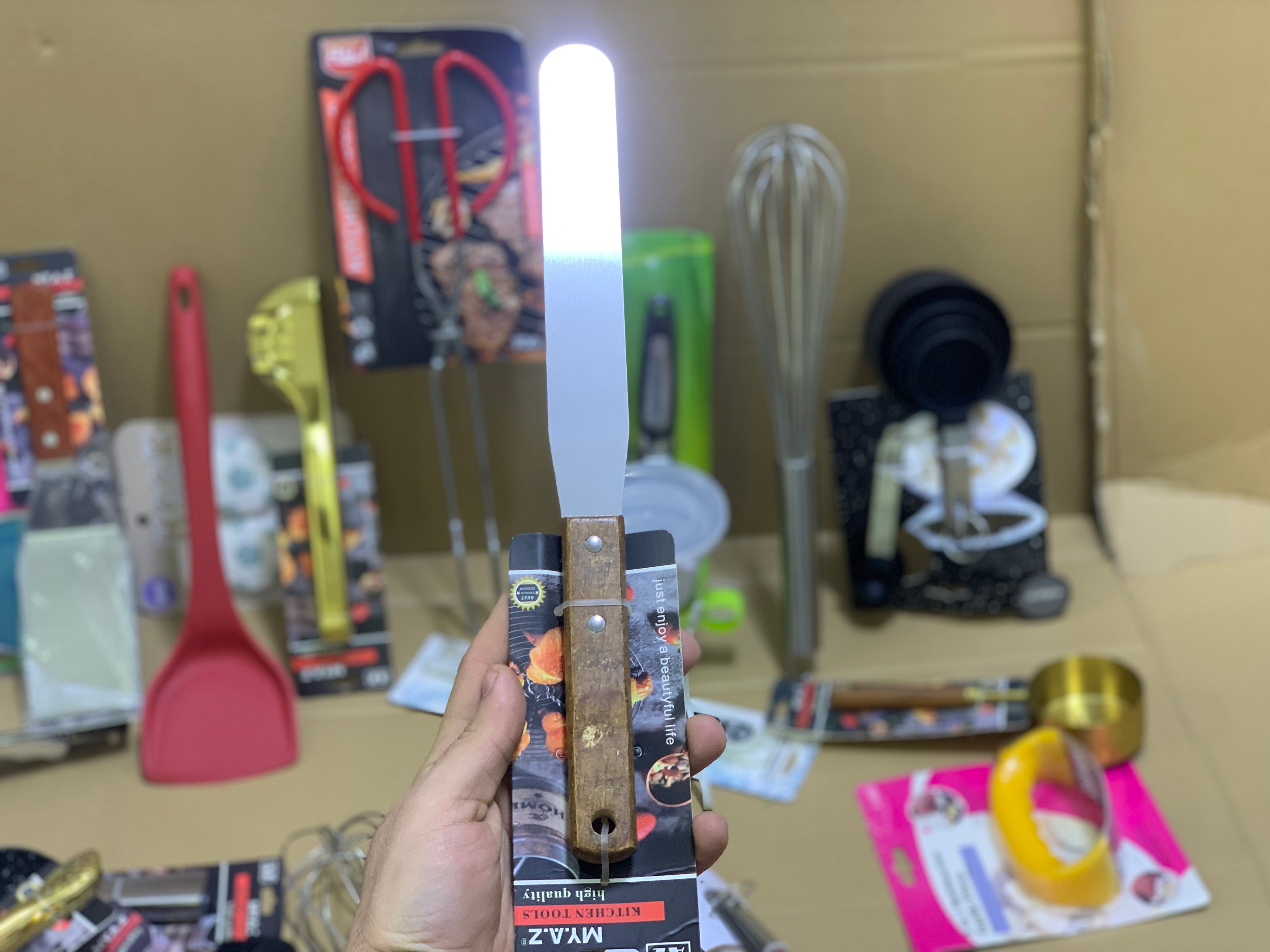 Baking Spatula with wooden handle