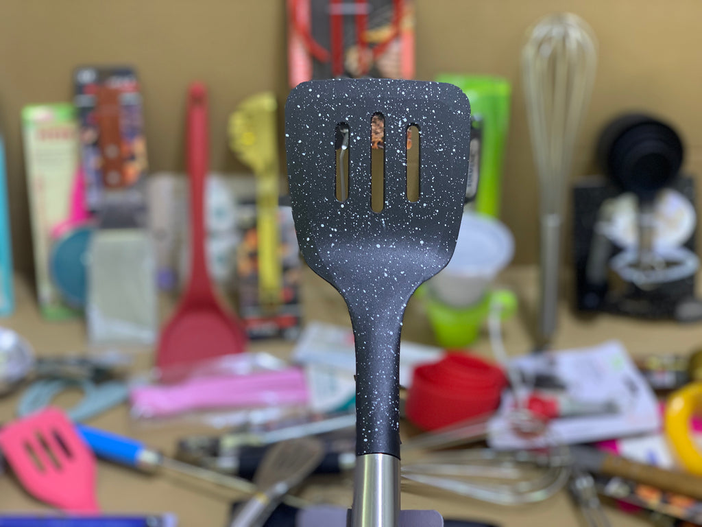 Silicon Spatula with steel handle