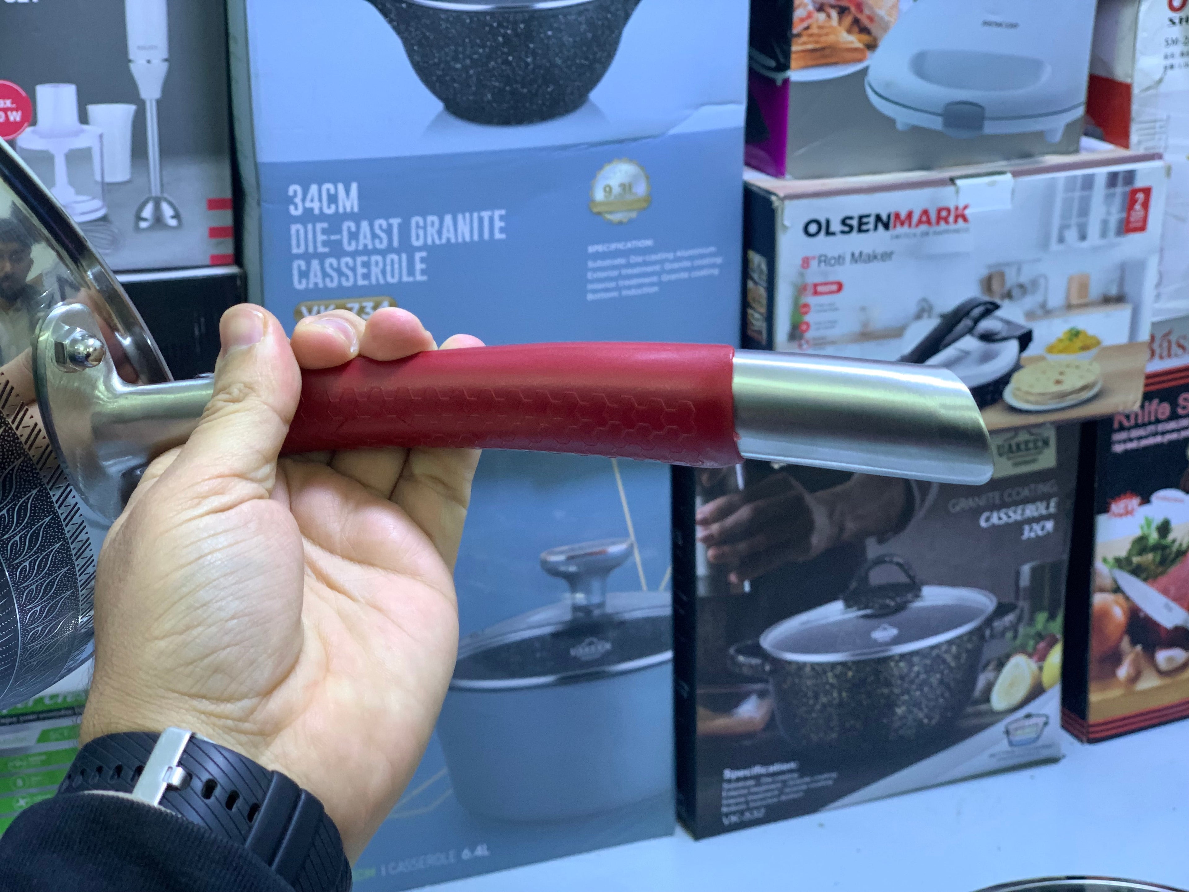 Laser Coating Deep Frying Handi and Frying pan